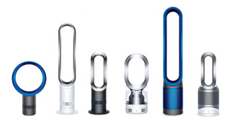 Dyson's range of fans, air purifiers, heaters and humidifiers