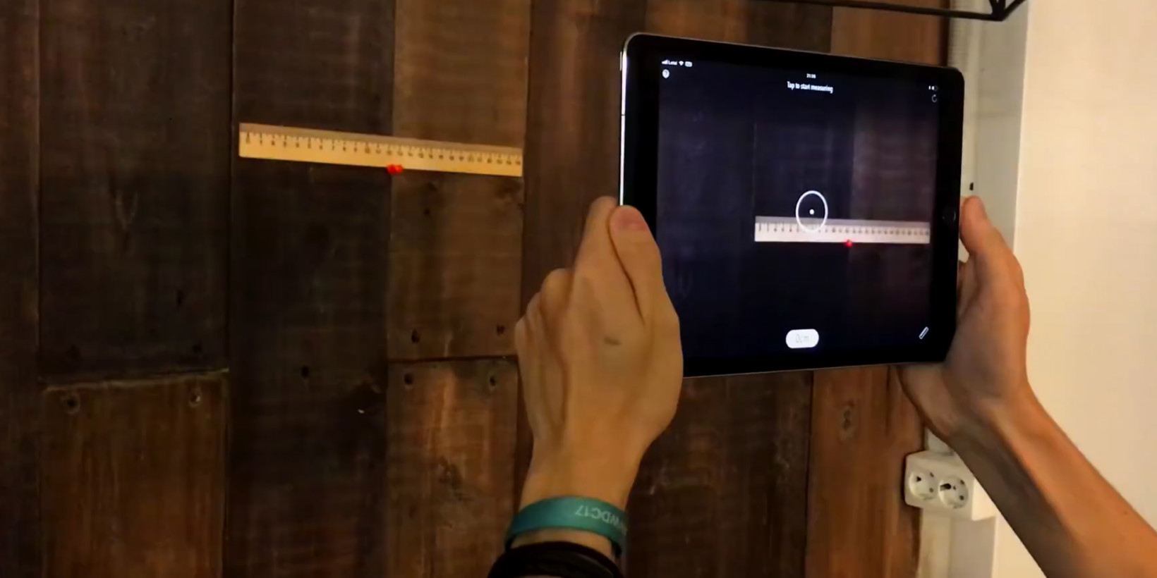 AR Sensor (Android) and MeasureKit (iOS)