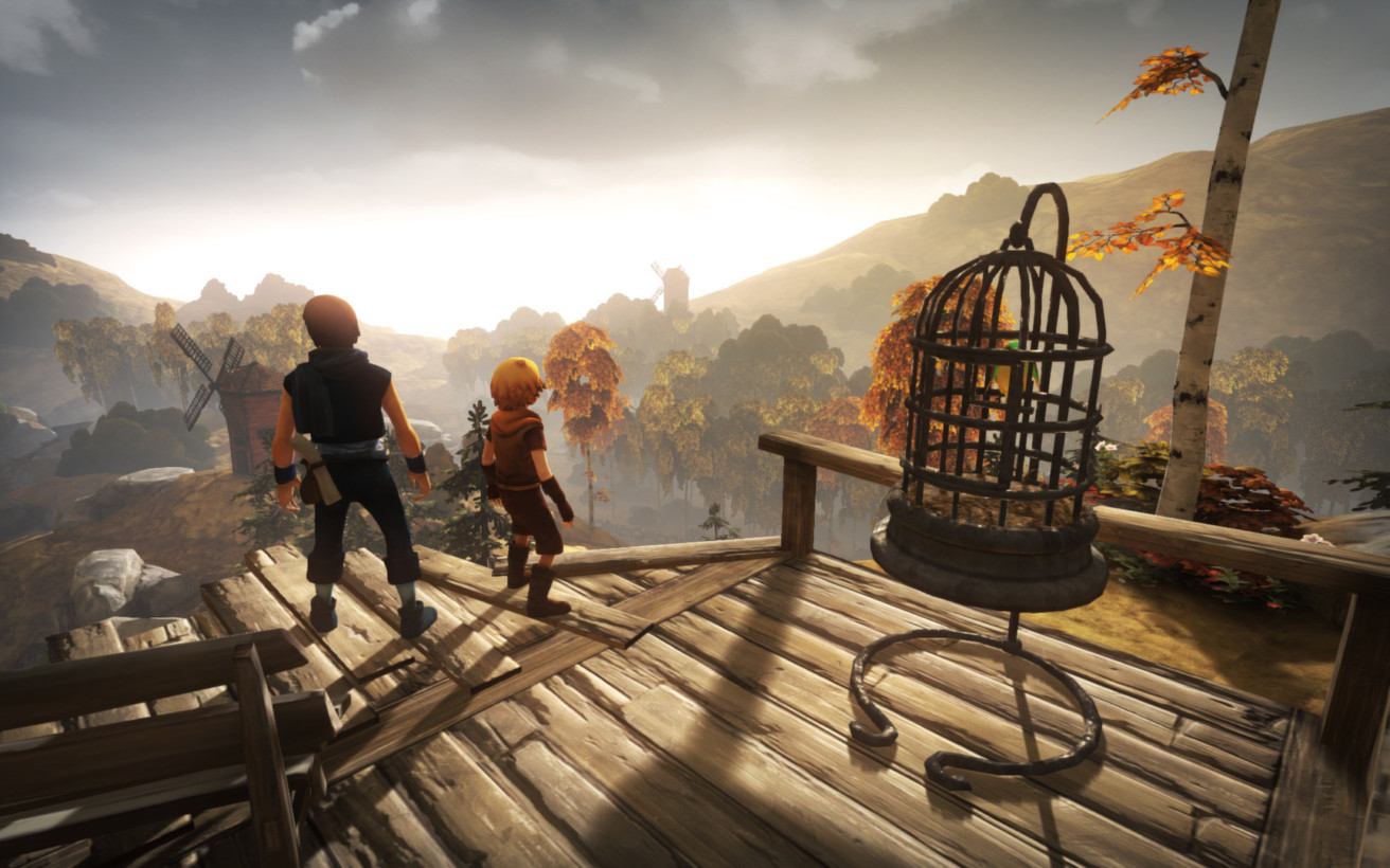 Brothers: A Tale of Two Sons requires you to solve puzzles by controlling two characters at once