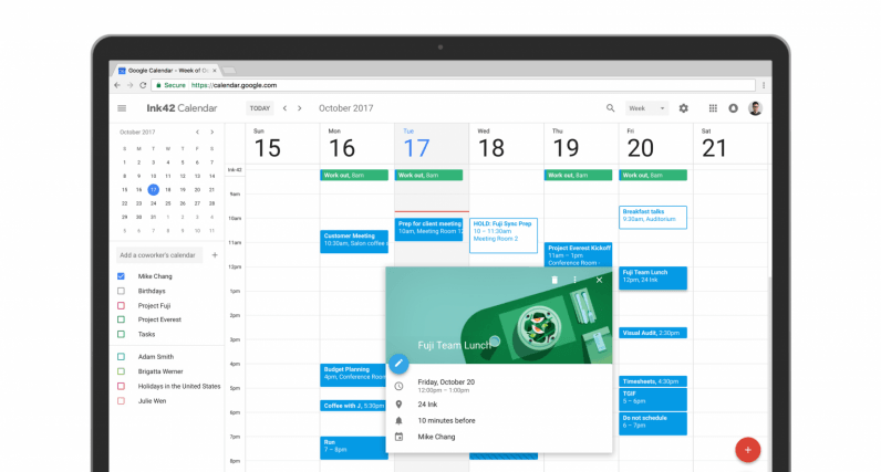 Google Calendar gets a fresh new look