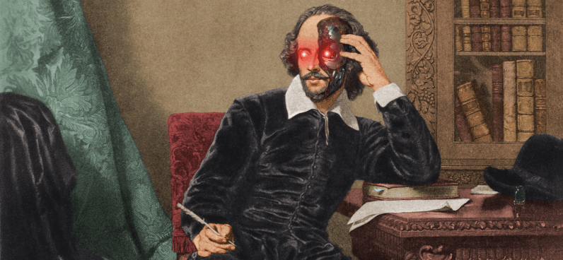 What a world of AI robot writers will look like