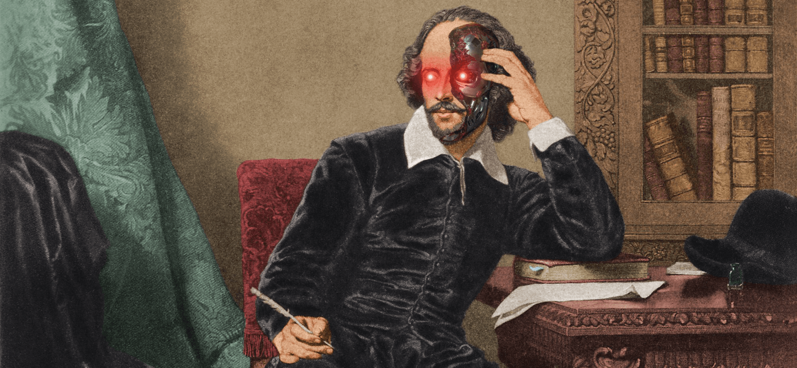 What a world of AI robot writers will look like