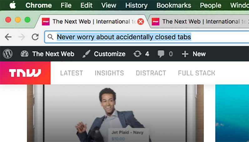 chrome, tip, tabs, closed