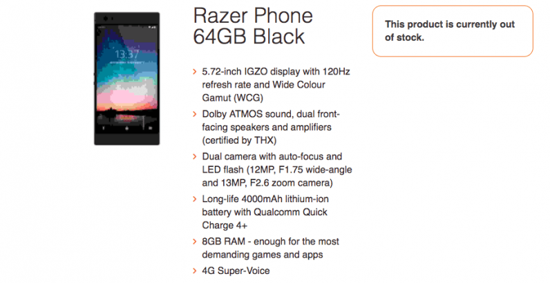 razer, phone, leak, android