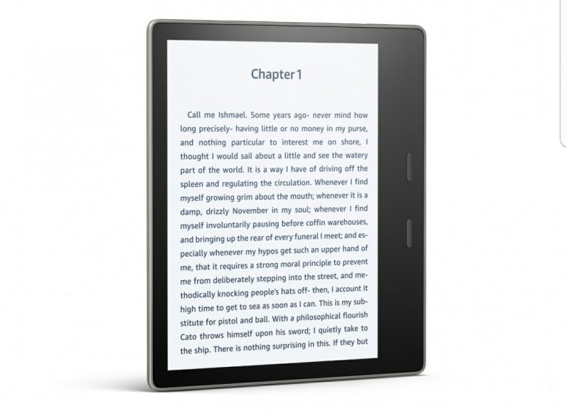 Amazon’s new Kindle Oasis is waterproof (finally!) and packs a bigger screen