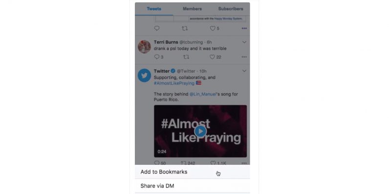 Twitter is getting a much needed save-for-later button