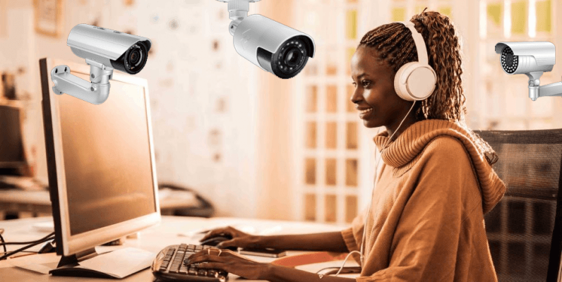 Pursuing a degree online is cool, but the exams totally ruin my sense of privacy