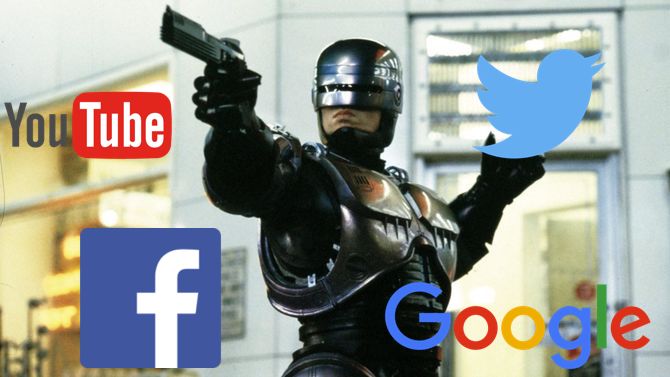 Tech giants should leave internet policing up to AI, for the sake of humanity