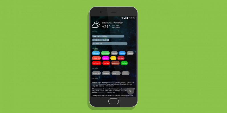 This bonkers launcher will delight Android fans who favor function over form