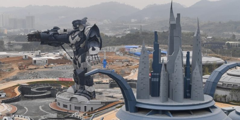 China is opening a massive VR theme park next month