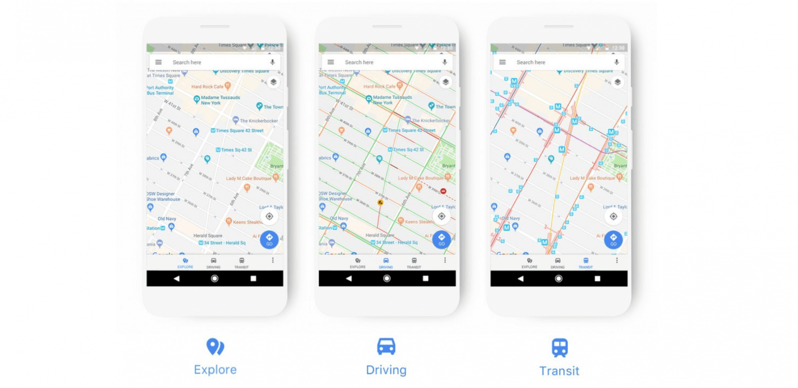 Google tidies up its Maps with new icons and color keys Featured Image