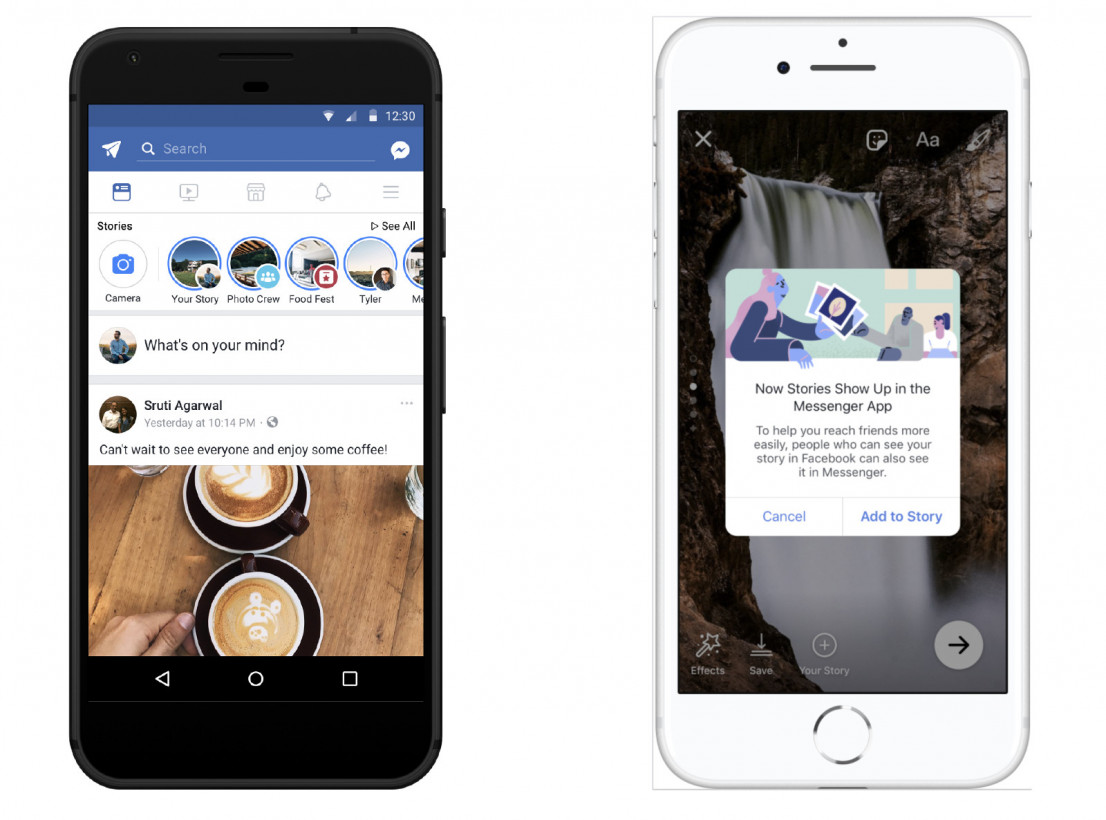 Facebook merges Messenger Day with its core Stories feature Featured Image