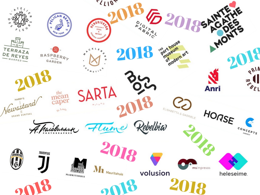 10 logo design trends that will dominate 2018