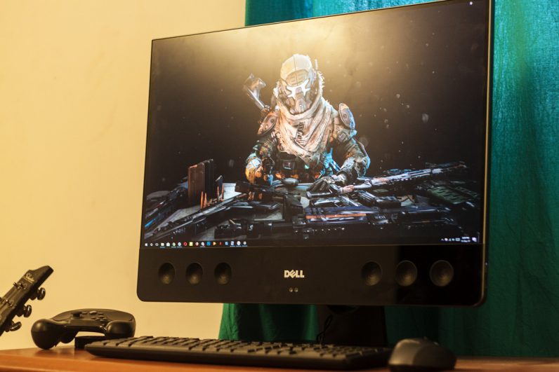 Dell’s Precision 5720 all-in-one is more about fun and games than serious work