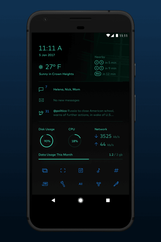 ultimate Android home screen