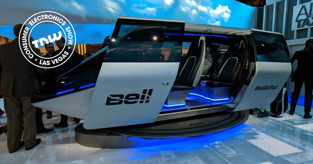 Flying taxis come to CES but you need VR to feel the vertigo