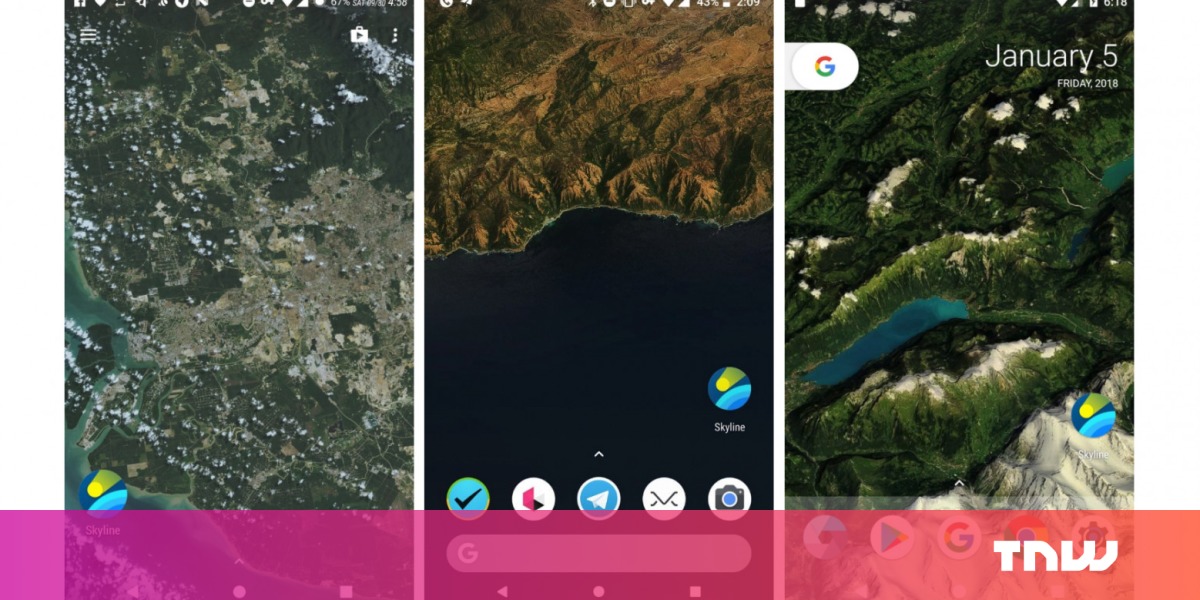photo of This Android live wallpaper brings you a bird’s eye view of your location image