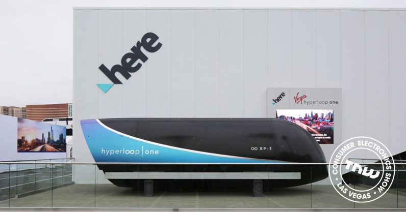 Virgin Hyperloop One shows off its upcoming passenger app and travel pods