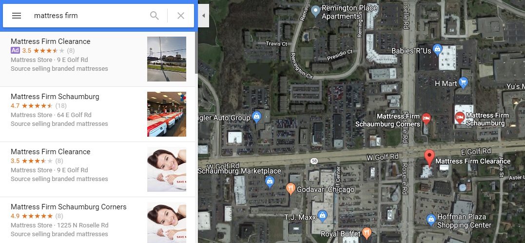 Mattress firm near hot sale me google maps