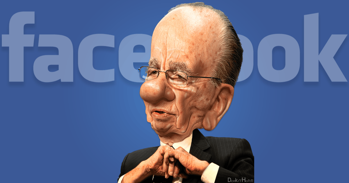 Rupert Murdoch’s crazy idea to fix Facebook might just work