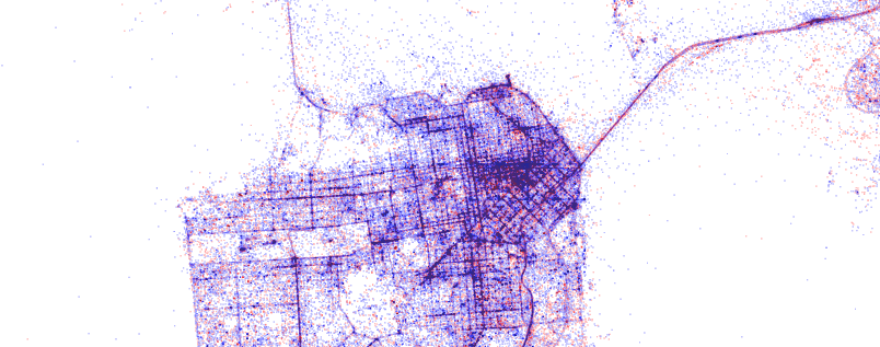 Here’s a beautiful map of 1 billion Shazams