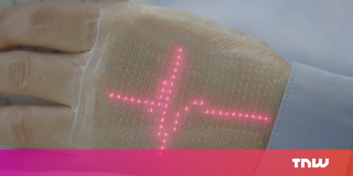 photo of Researchers create an e-skin that shows your heartbeat in real-time image