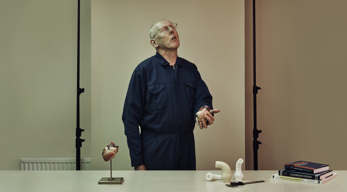 This engineer fixed his own heart with a mesh sleeve