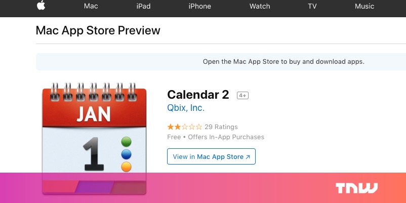 photo of Popular calendar app that mines cryptocurrency disappears from the Mac App Store image