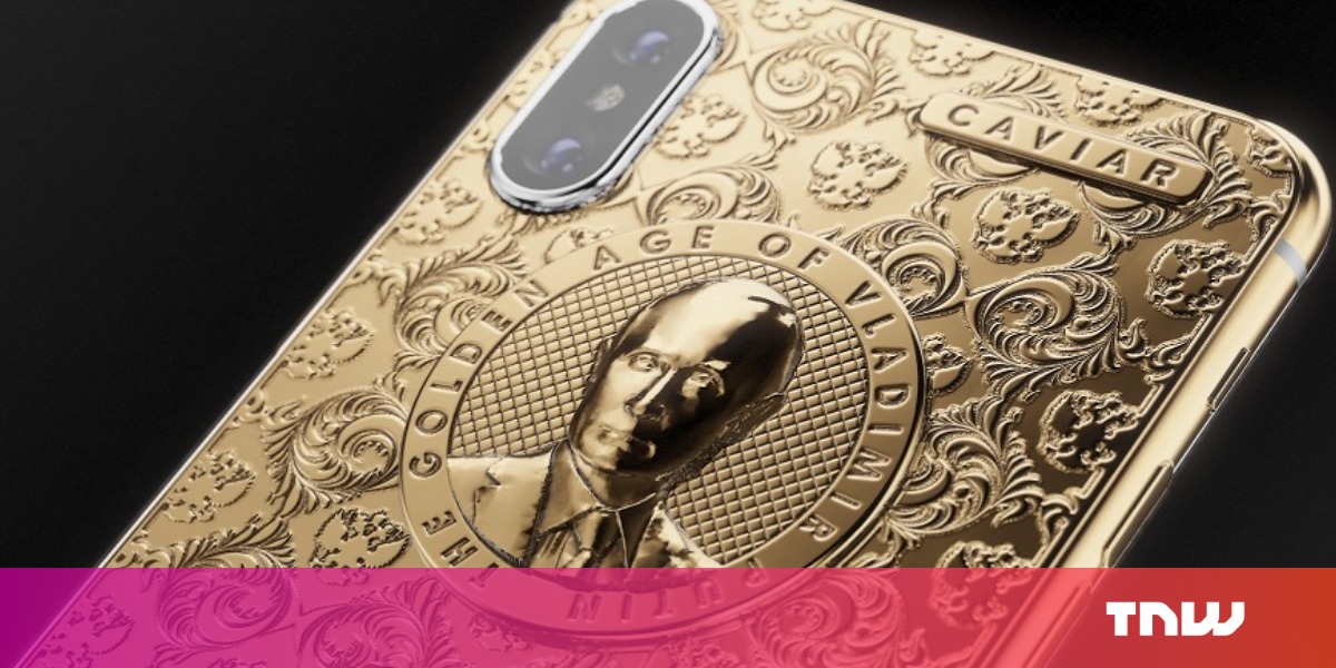 photo of You can now own a golden iPhone X with Putin’s face because reasons image