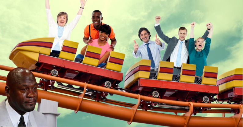 Y Combinator has its ups and downs, so I’m using this original roller coaster analogy
