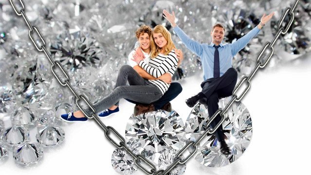 de beers, diamond, blockchain, industry, alrosa, russia
