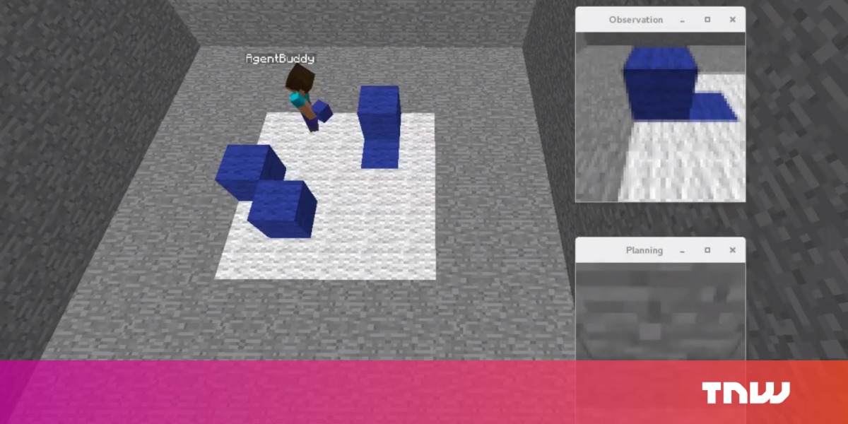 photo of Watch this AI figure out how to place blocks in Minecraft image