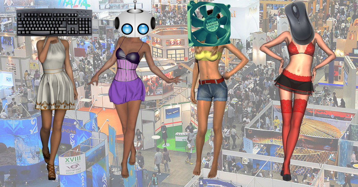 Dear Computex, please ban companies from using ‘booth babes’