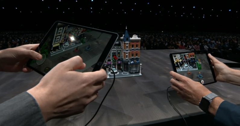 Apple and LEGO’s multiplayer AR experience looks like a blast