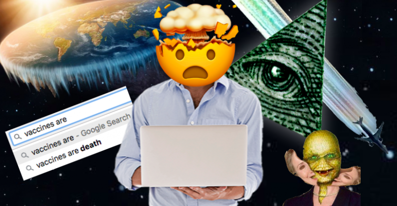 You're wrong about how the internet fuels conspiracy theories