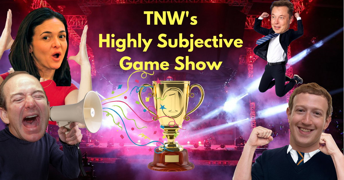 Join TNW’s Highly Subjective Game Show and win great prizes and eternal glory