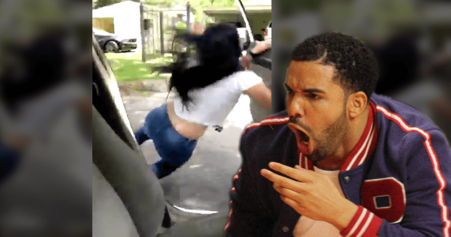 Fans pay homage to Drake by hurling themselves from moving cars