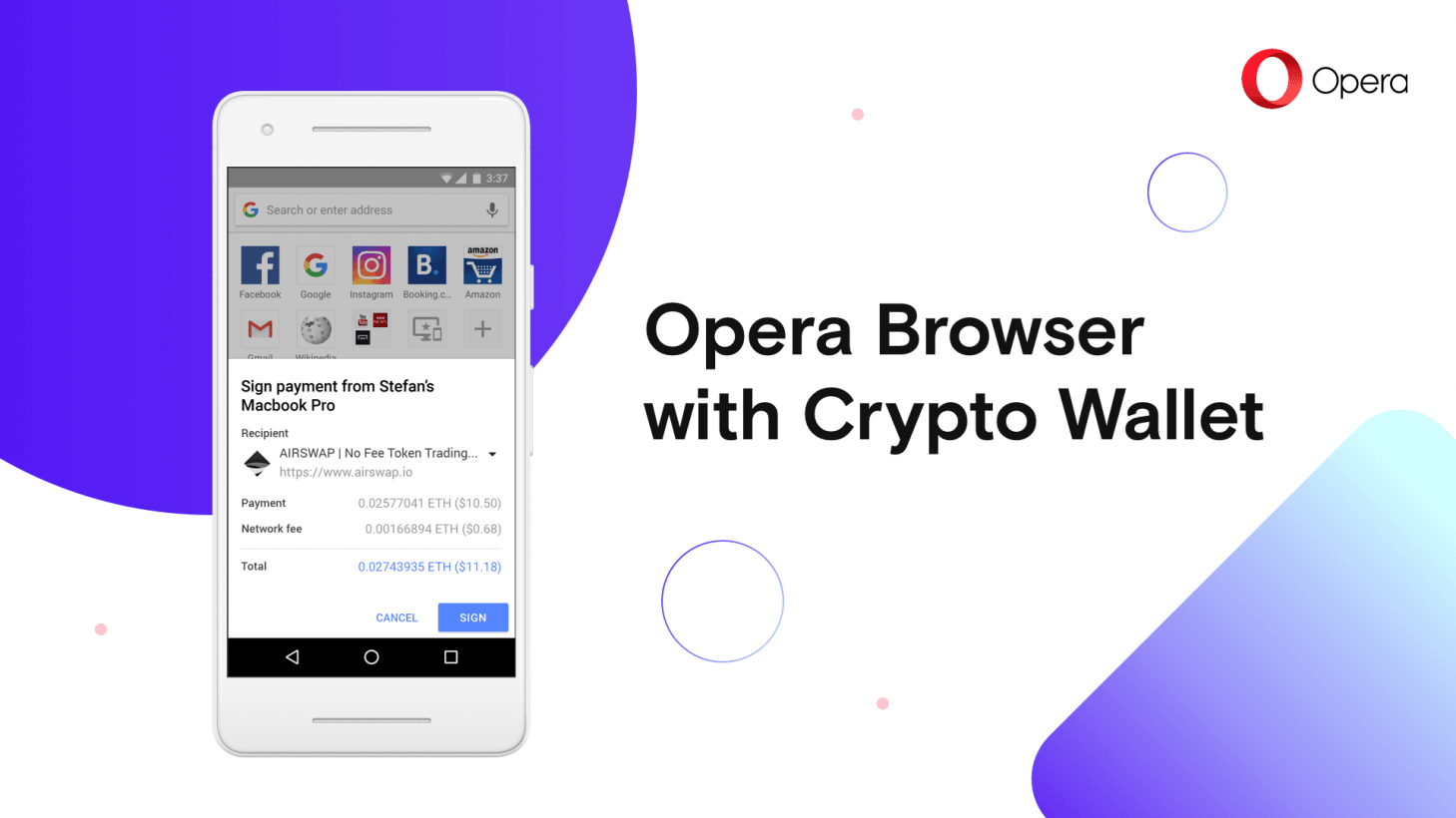opera crypto wallet desktop internetinių opcionų prekyba kanada