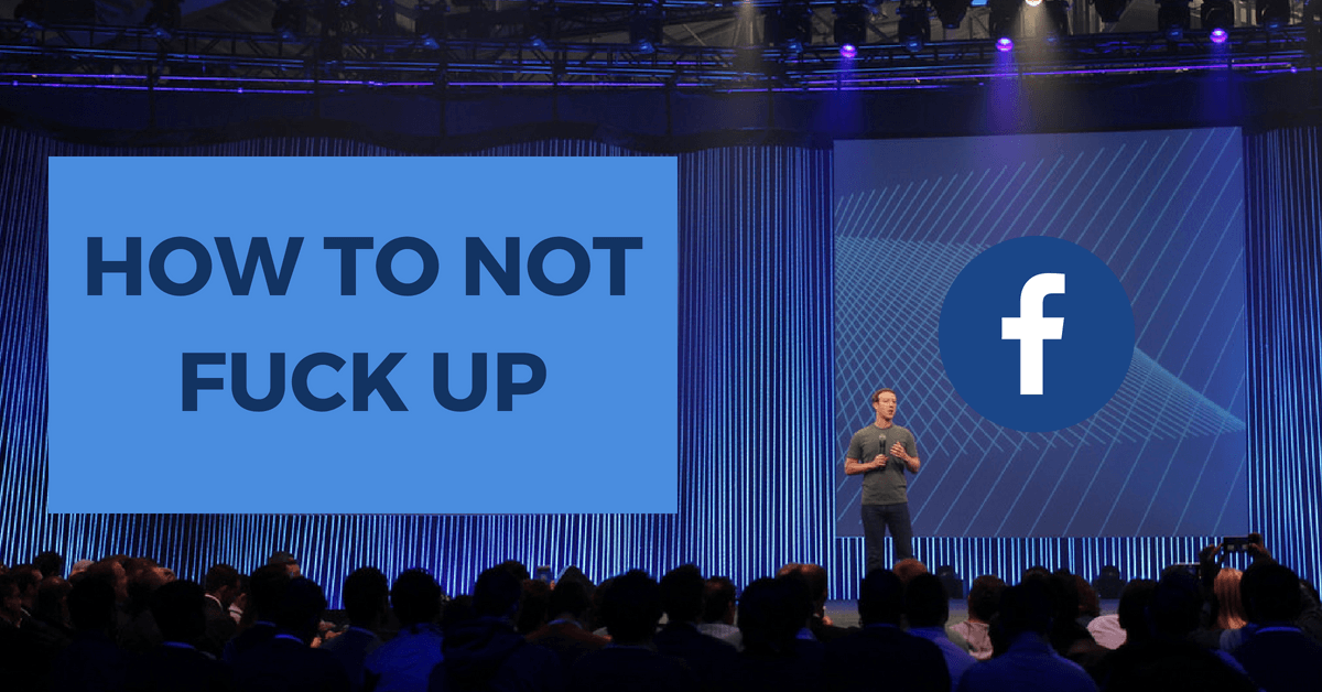 Zuckerberg’s failures must be your lessons