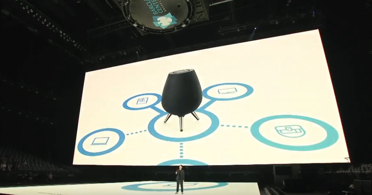 Samsung debuts its funky Galaxy Home Bixby-powered speaker