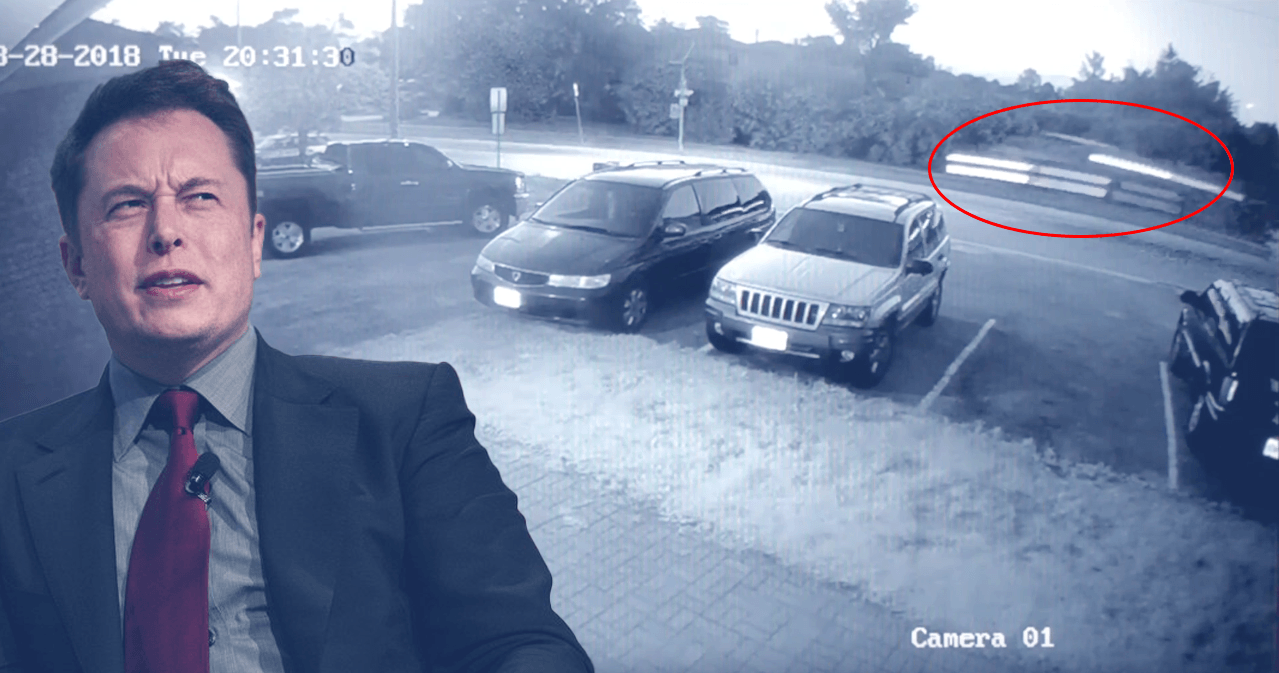 Watch: Tesla goes airborne, crash lands into school parking lot