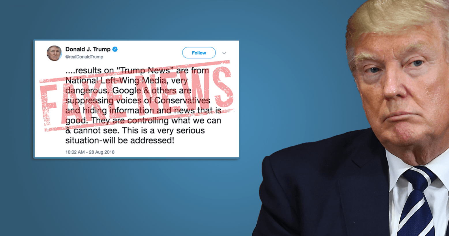 Google’s definitely biased, but not in the way Trump thinks