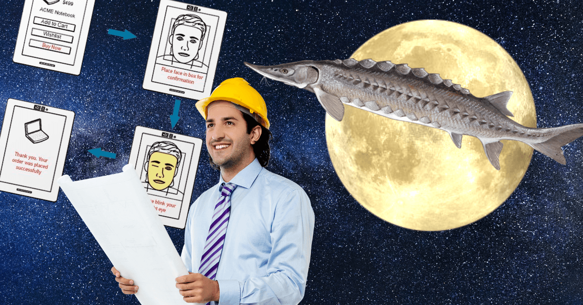 Sturgeon Moon patents: One-blink ordering and energy harvesting airports