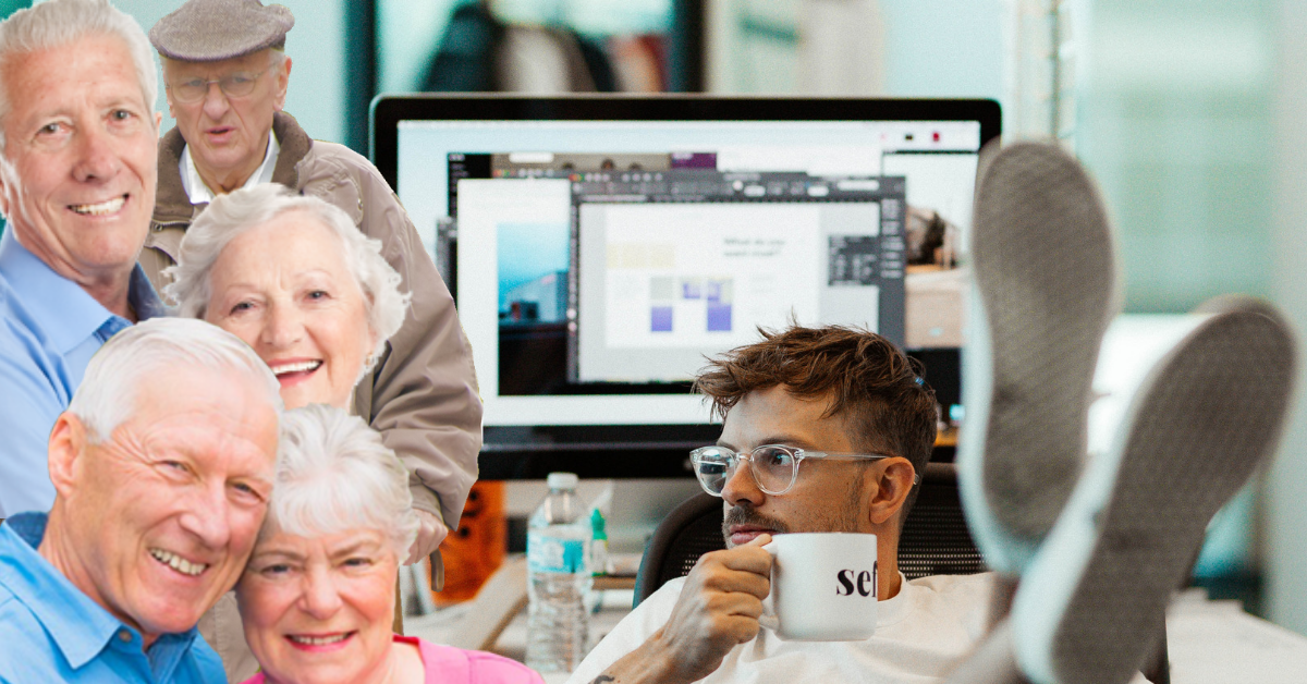 Designers need to keep old people in mind
