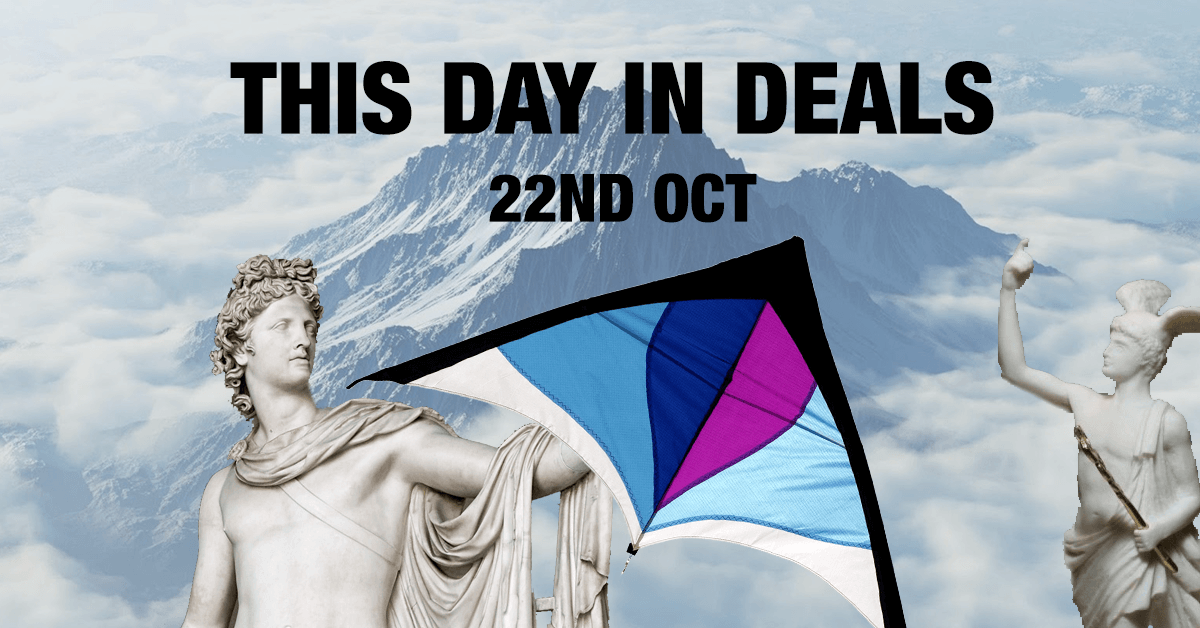 This Day in Deals: Why don’t you just go fly a kite?