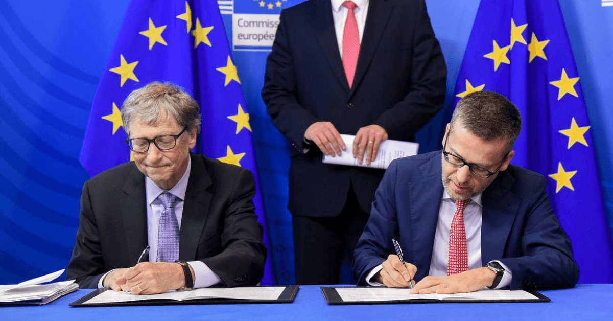 Bill Gates and the EU announce a €100M investment fund to combat climate change