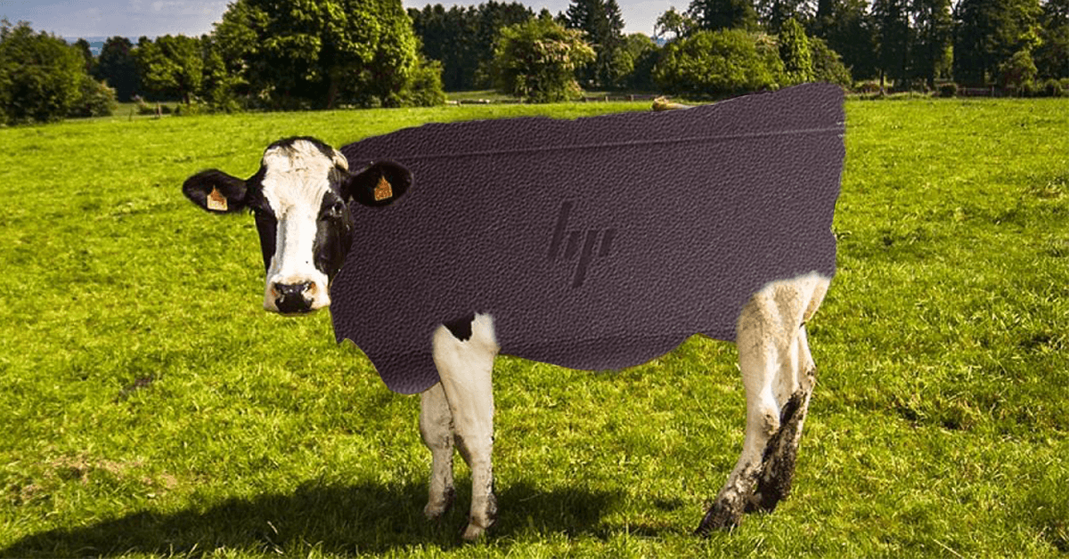 We calculated how many cows HP will murder to make its new leather laptop