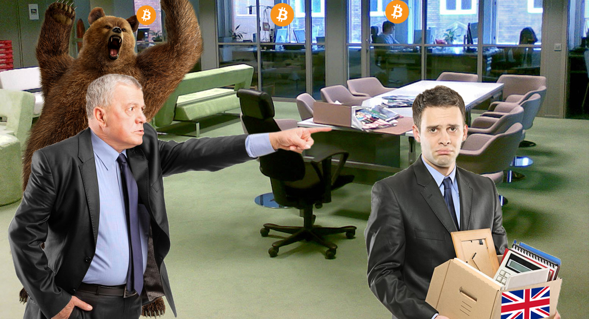 UK’s oldest Bitcoin exchange ousts most of its staff, blames bearish market Featured Image