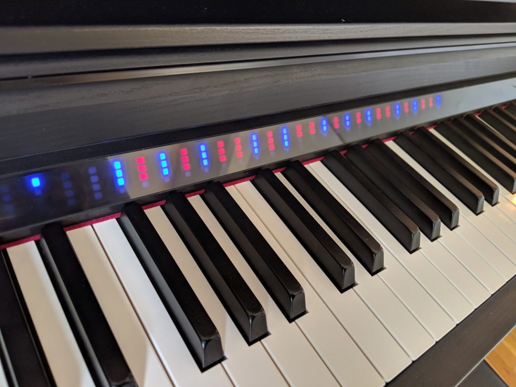 Yamaha’s CSP170 makes learning piano easy with LED lights and one
