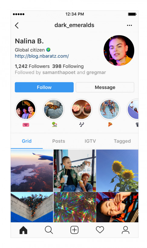Instagram is de-emphasizing users' follower counts with a small tweak to profile page layouts